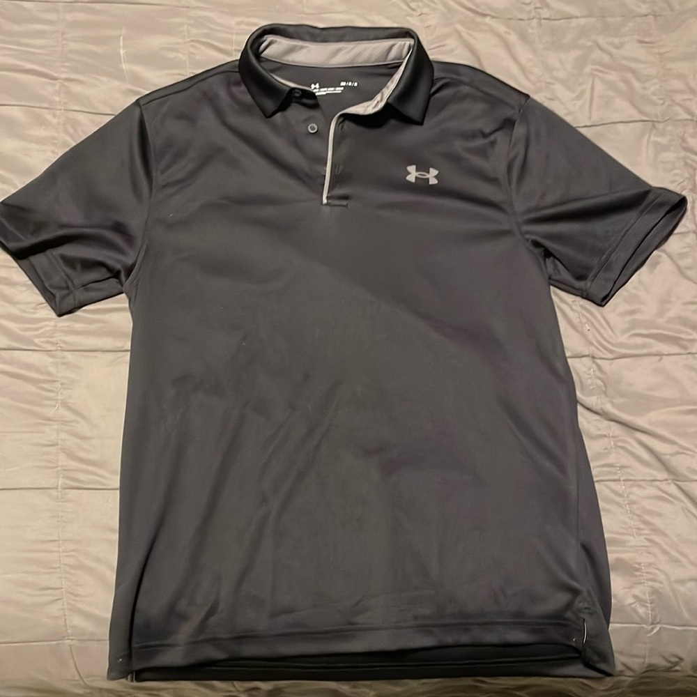 Under Armour Men’s Tech Golf Polo - Black